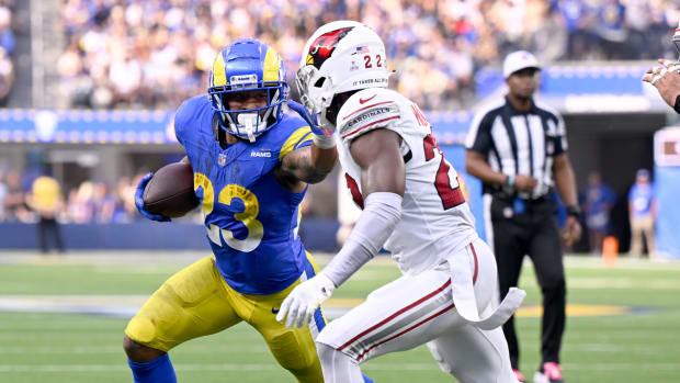 Kyren Williams against the Arizona Cardinals on Sunday.